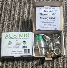 Reliance - Ausimix 22mm Compact 2 in 1 Thermostatic Mixing Valve HEAT110755
