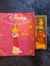 Deagostini Disney Princess Mulan Porcelain Doll + book 