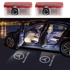 2x LED Laser Projector Door Light For Mercedes W176 W177 W247 W205 W212 W213 W166