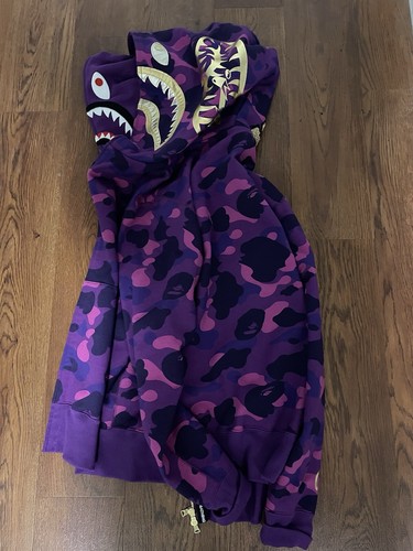 Bape double shark full - shark, zip