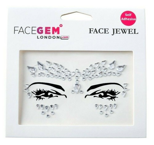 Face gems adhesive glitter - face,