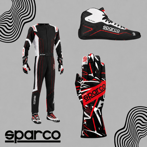 Sparco kart racing - go, suit