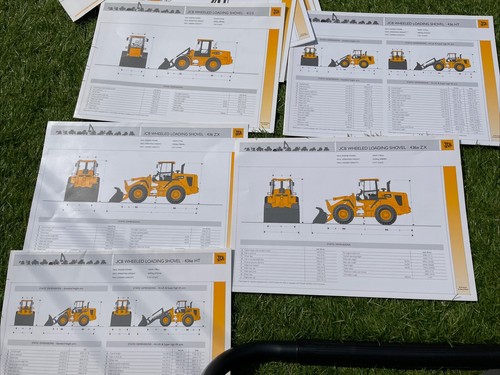 Jcb wheeled loading shovel - wheeled,