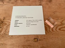 New - Porsche Design Watch