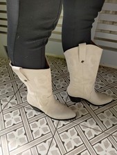 Rocket Dog White Cowboy Boots