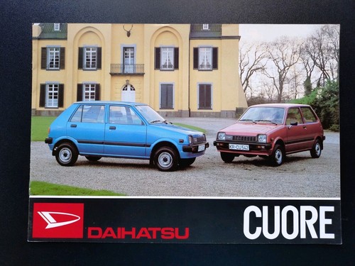 Daihatsu cuore brochure 1981 - daihatsu, 1.1981