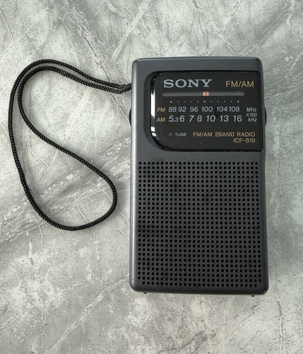 Sony icf s10 portable pocket - icf-s10,