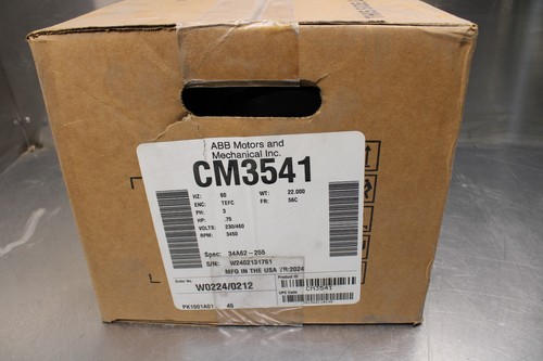 Baldor cm3541 motor 75hp - cm3541, .75hp