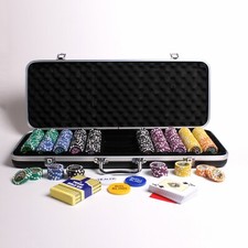 Poker Chip Set Casino Quality Poker Chips Numbered 500 Chips