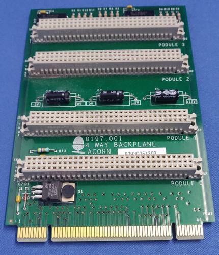 Acorn riscpc slot backplane - acorn,