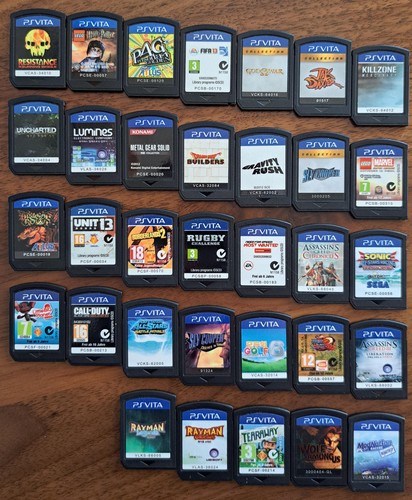 Vita game cart bundle - ps,