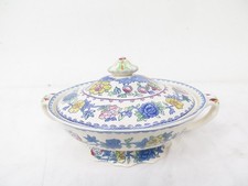 Masons Mason Regency Oval Tureen with two Handles Vintage Rd No 821349 Floral