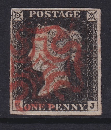 Black with clear margins - 1d, 4
