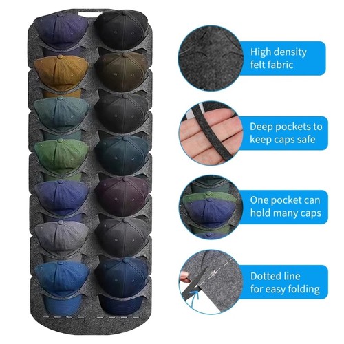 Hat rack organizer - rack, baseball