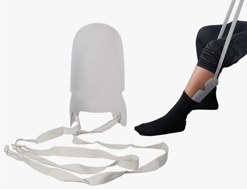 Flexible sock aid helper - sock,