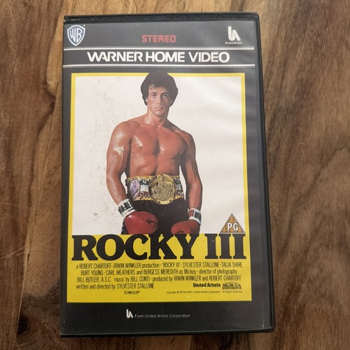 Rocky iii vhs - iii, video