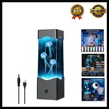 Realistic Jellyfish Aquarium Lamp - LED Night Light for Sensory Rooms & Decor