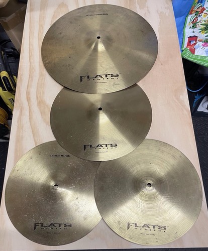 Arbiter flats cymbal set - arbiter,