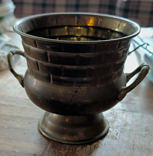 Silver metal ice bucket cooler - silver,