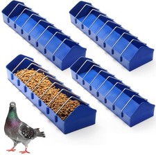 4 Pack Large Pigeon Feeder, 8