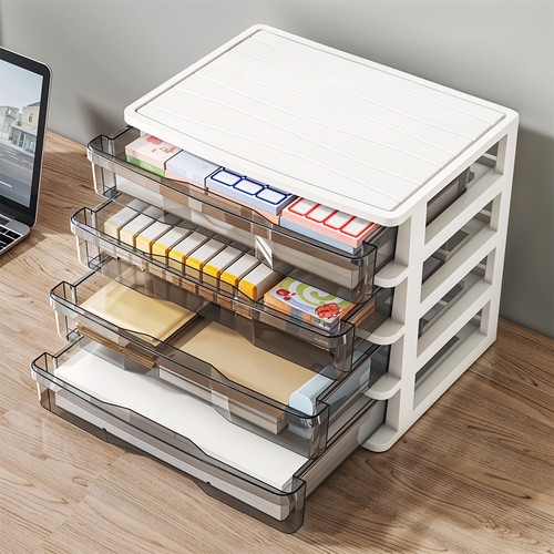 Drawers desktop storage - 3/4/5,