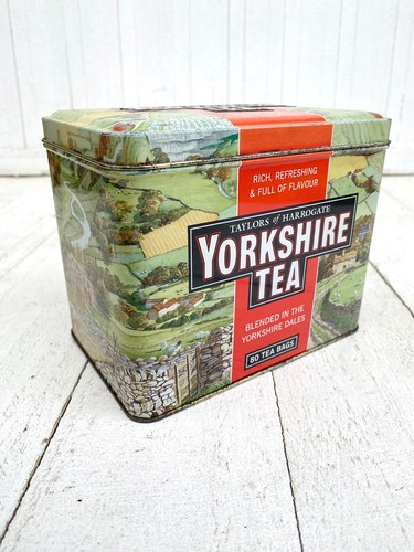 Vintage yorkshire tea - yorkshire, tin