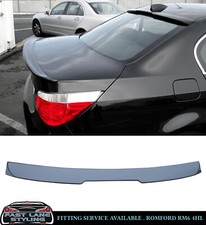 BMW 5 SERIES E60 REAR WINDOW ROOF SPOILER GLOSS BLACK 2003-2010 OEM FIT