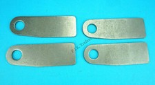 4 x Weld-on XL Eye Plates for M12 Antiluce Drop Lock Side Gate Fastener Trailer