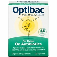 Optibac Probiotics For Those On Antibiotics - 10 Capsules