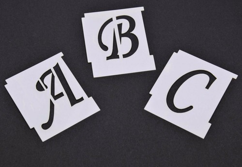 Alphabet letter stencils set - stencils,