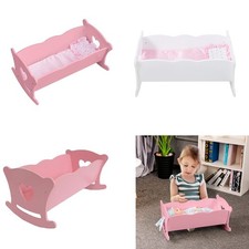18 Inch Dolls Cradle Crib Cot