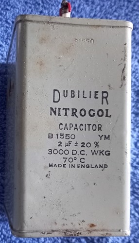 Vintage dubilier nitrogol - dubilier,