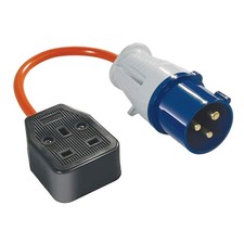 Fly lead 16A Plug to 13A