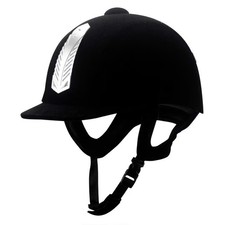 Equestrian Helmet Velvet Horse