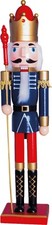 Nutcracker with staff - with,