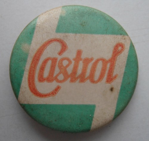 Vintage castrol badge - vintage,