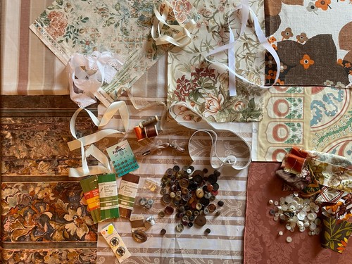 Slow stitch vintage - stitch,