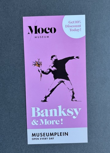 Banksy moco museum 2021 - moco,