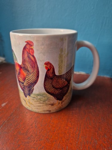 Chicken mug hen - hen, hens
