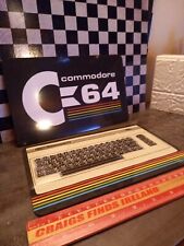 2 X C64 Commodore 64 logo computer games metal plaques signs poster image Retro 