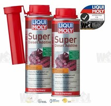 2 x Liqui Moly Super Diesel Additive Injector Cleaner Treatment 250ml