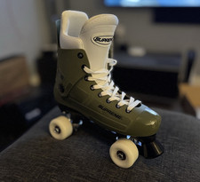Supreme Turbo 33 Quad Roller Skates Army Green White Sims Not Bauer Belair