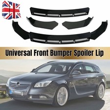 For Vauxhall Insignia Zafira Glossy Front Bumper Lip Splitter Spoiler Under Chin