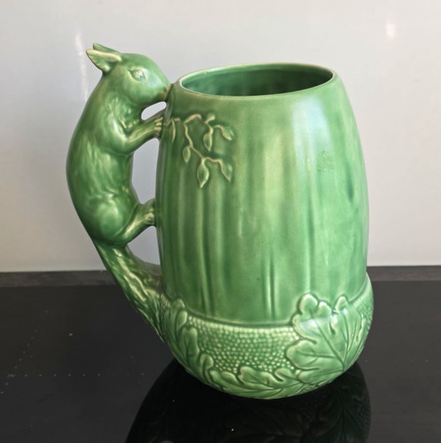 Sylvac green glossy - green, ceramic