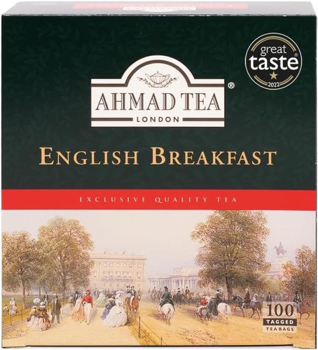 Ahmad tea 100 teabags english - ahmad,
