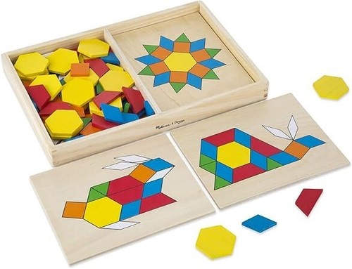 Melissa doug pattern block - &,