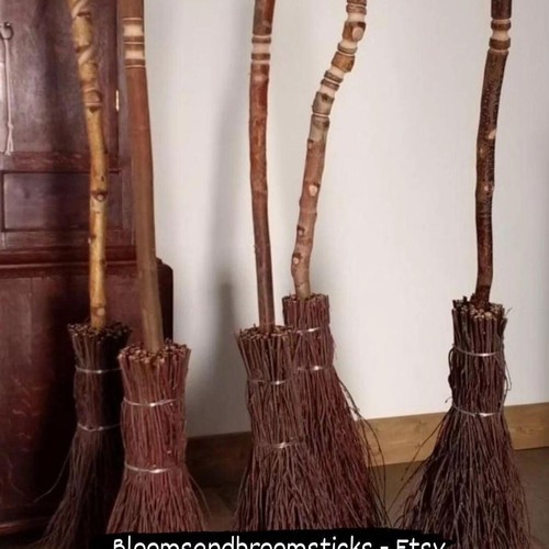 Broomstick besom broom witches - broom,