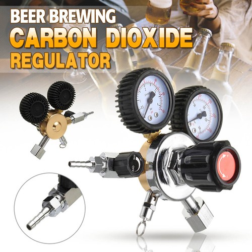 Dual gauge co2 - gauge, regulator