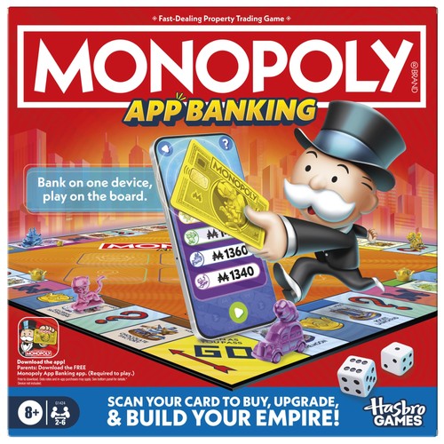 Monopoly app banking board - monopoly,