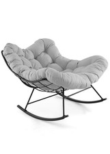 Oversized rocking chair with - oversized,